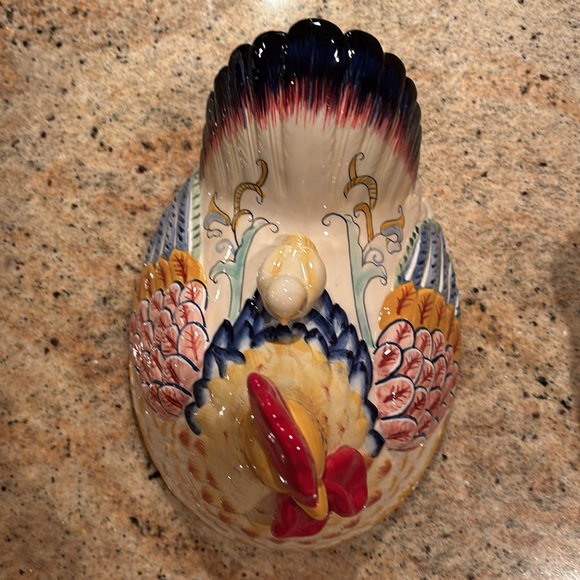 Fitz and Floyd Classics Ricamo Covered Vegetable Dish - Picture 10 of 16